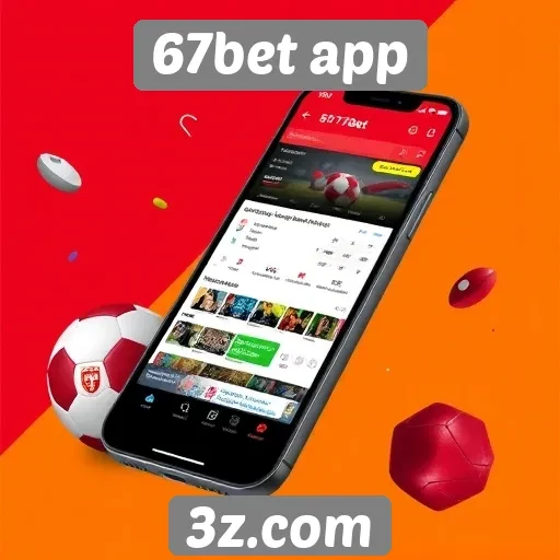 Ofertas e bônus disponíveis no 67bet app